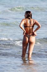 IRINA SHAYK in Bikini at a Beach in Ibiza 08/06/2021