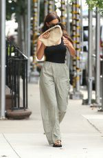IRINA SHAYK Leaves Vito Schnabel