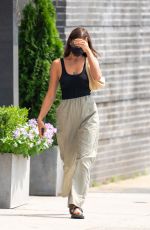 IRINA SHAYK Leaves Vito Schnabel