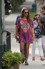 IRINA SHAYK Out and About in Los Angeles 08/18/2021
