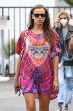 IRINA SHAYK Out and About in Los Angeles 08/18/2021