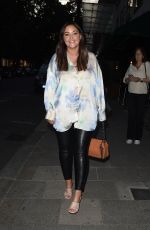 JACQUELINE JOSS Leaves Amazonico Restaurant in London 08/11/2021