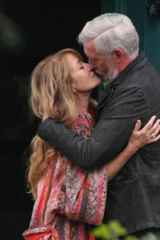JANE SEYMOUR and Stuart Graham Out in Dublin 08/11/2021