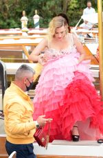 JANUARY JONES at Dolce & Gabbana Fashion Show in Venice 08/29/2021
