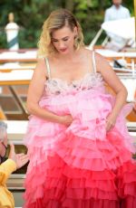 JANUARY JONES at Dolce & Gabbana Fashion Show in Venice 08/29/2021