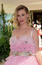 JANUARY JONES at Dolce & Gabbana Fashion Show in Venice 08/29/2021