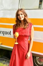 JENNA LOUISE COLEMAN at Veuve Clicquot Champagne Garden 08/07/2021