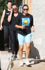 JENNIFER GARNER at Her New House in Construction in Brentwood 08/04/2021