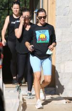 JENNIFER GARNER at Her New House in Construction in Brentwood 08/04/2021