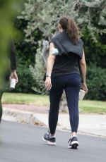 JENNIFER GARNER Out for a Morning Walk in Brentwood 08/21/2021