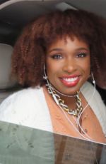 JENNIFER HUDSON Arrives at a Rehearsals at Apollo Theatre in New York 08/18/2021