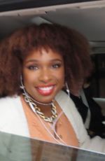 JENNIFER HUDSON Arrives at a Rehearsals at Apollo Theatre in New York 08/18/2021