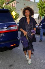JENNIFER HUDSON Arrives at Apollo Theater in New York n08/19/2021