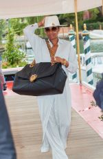 JENNIFER HUDSON Arrives at Hotel Excelsior in Venice 08/28/2021