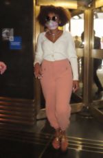 JENNIFER HUDSON at NBC Studios in New York 08/17/2021