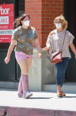 JENNIFER LEE Out Shopping in Pasadena 08/22/2021