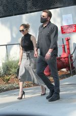 JENNIFER LOPEZ and Ben Affleck at a Business Meeting in Los Angeles 08/24/2021
