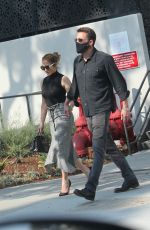 JENNIFER LOPEZ and Ben Affleck at a Business Meeting in Los Angeles 08/24/2021