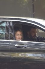 JENNIFER LOPEZ and Ben Affleck Checking Out Bob Hope