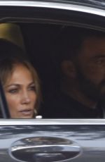 JENNIFER LOPEZ and Ben Affleck Checking Out Bob Hope