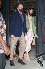 JENNIFER LOPEZ and Ben Affleck Night Out in Hollywood 08/20/2021