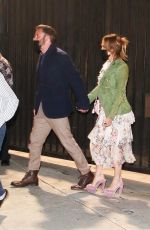 JENNIFER LOPEZ and Ben Affleck Night Out in Hollywood 08/20/2021