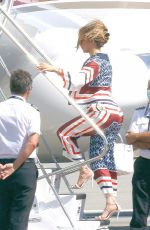 JENNIFER LOPEZ Leaves St. Tropez 08/01/2021