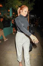 JENNIFER LOPEZ Night Out in Brentwood 08/17/2021