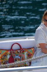JENNIFER LOPEZ Out and About in Portofino 07/31/2021