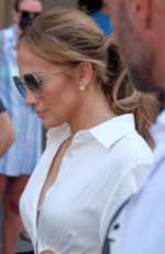 JENNIFER LOPEZ Out and About in Portofino 07/31/2021
