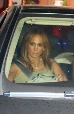 JENNIFER LOPEZ Out for Dinner at Craig