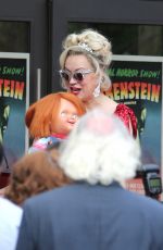 JENNIFER TILLY on the Set of Chucky TV Series in Toronto 08/09/2021