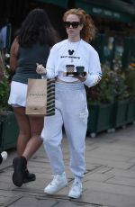JESS GLYNNE Out for Coffee in London 08/24/2021