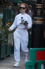 JESS GLYNNE Out for Coffee in London 08/24/2021