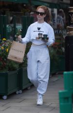 JESS GLYNNE Out for Coffee in London 08/24/2021