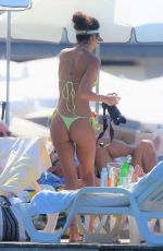 JESSICA AIDI in Bikini in Saint-Tropez 07/25/2021