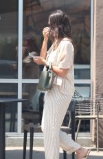 JESSICA ALBA at Starbucks in Playa Vista 08/09/2021