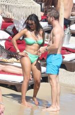 JESSICA LEDON in Bikini at a Beach in Mykonos 08/08/2021
