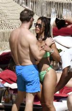 JESSICA LEDON in Bikini at a Beach in Mykonos 08/08/2021