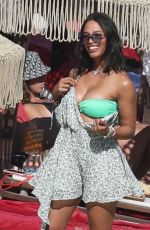 JESSICA LEDON in Bikini at a Beach in Mykonos 08/08/2021