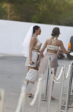 JESSICA WRIGHT Leaves Nikki Beach in Ibiza 08/13/2021