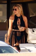 JESSIE JAMES and MELANIE COLLINS in Bikinis with Alex Rodriguez on Vacation in Ibiza 07/29/2021