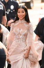 JHENE AIKO Arrives at Shang-Chi And The Legend Of The Ten Rings Premiere in Hollywood 08/17/2021