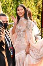 JHENE AIKO Arrives at Shang-Chi And The Legend Of The Ten Rings Premiere in Hollywood 08/17/2021