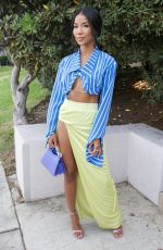 JHENE AIKO at Lionne Garden FW21 Show in Los Angeles 08/15/2021