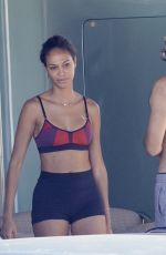 JOAN SMALLS and Henry Junior Chalhoub at a Boat in Saint-Tropez 08/09/2021