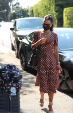 JORDANA BREWSTER Arrives at Jennifer Klein