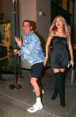 JORDYN JONES Out for Dinner with Friends in Los Angeles 08/07/2021
