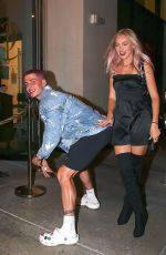 JORDYN JONES Out for Dinner with Friends in Los Angeles 08/07/2021