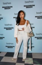 JORDYN WOODS at Boohoo x Madison Beer Launch in Los Angeles 08/02/2021